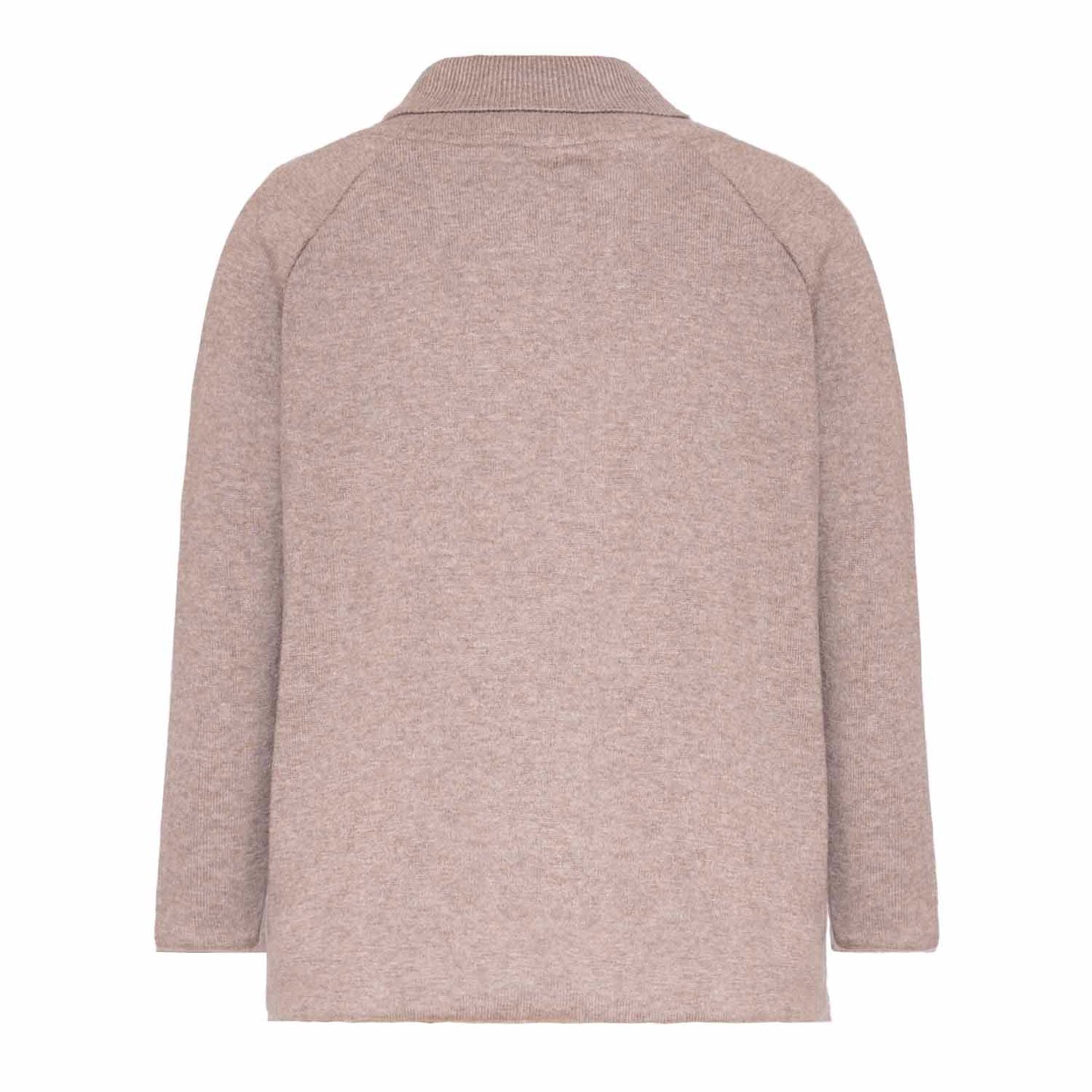 Beige Knitted Kids Sweater