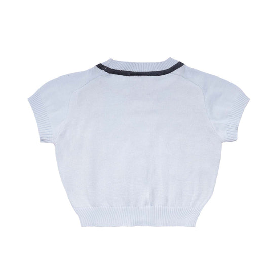 Blue Knitted Top for Baby