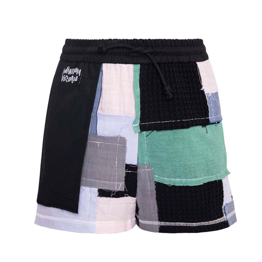 Zero Waste Patchwork Shorts