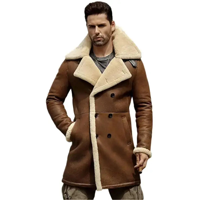 Men’s Sheepskin Shearling B7 Flight Jacket