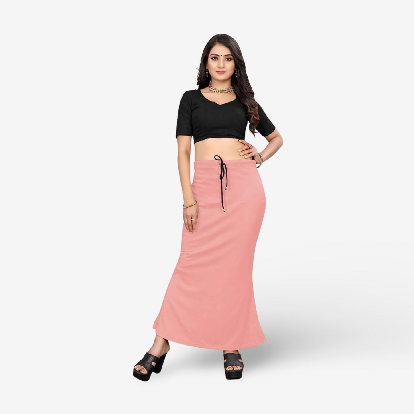 Lycra Saree Shapewear Petticoat for Women by Shreekama