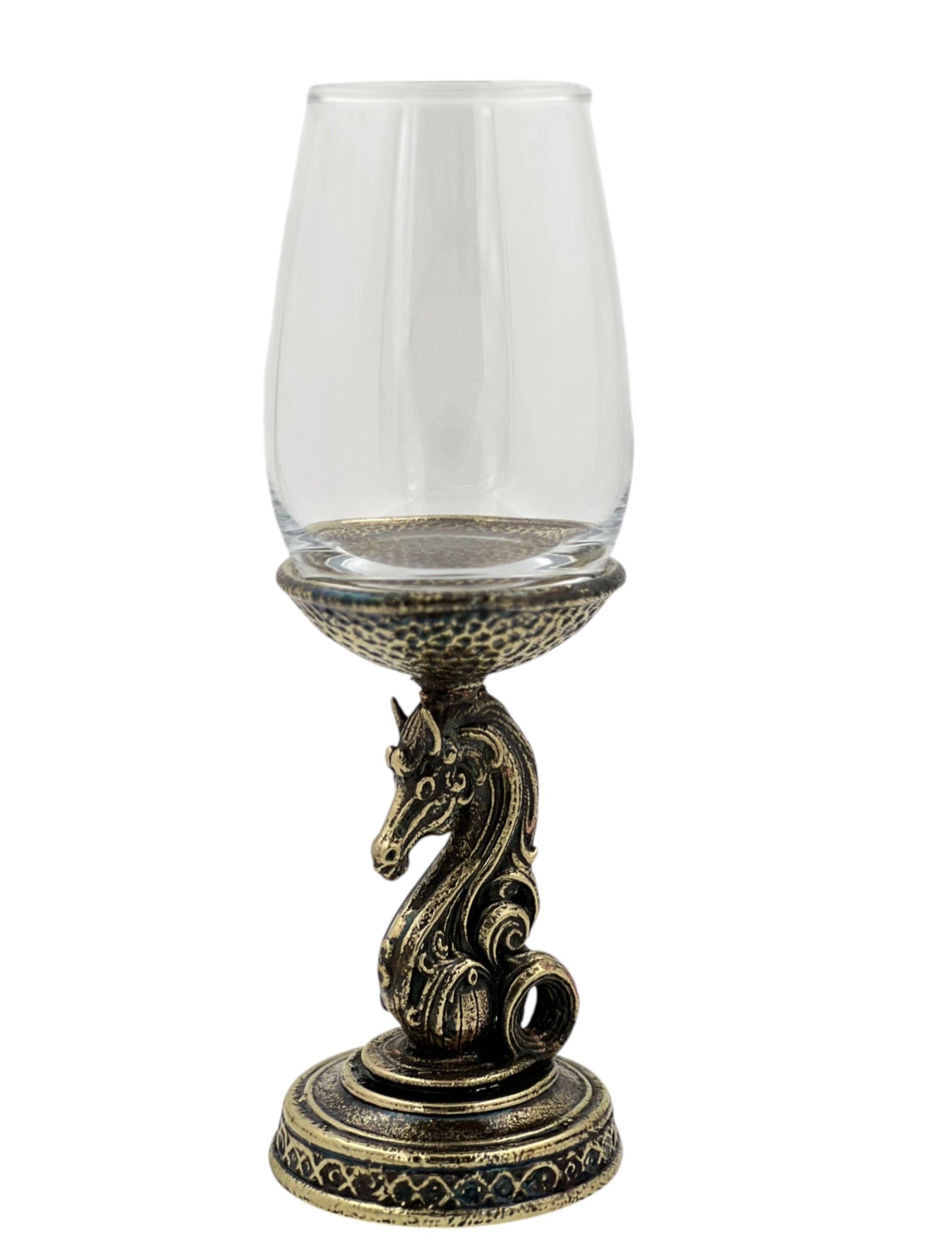 Set of 2/Set of 4 - Knight Wine Glasses-4