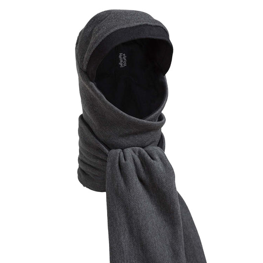 Grey Scarf-Hat