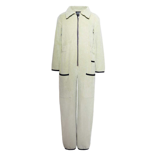 Velvet Green Jumpsuit for Kids