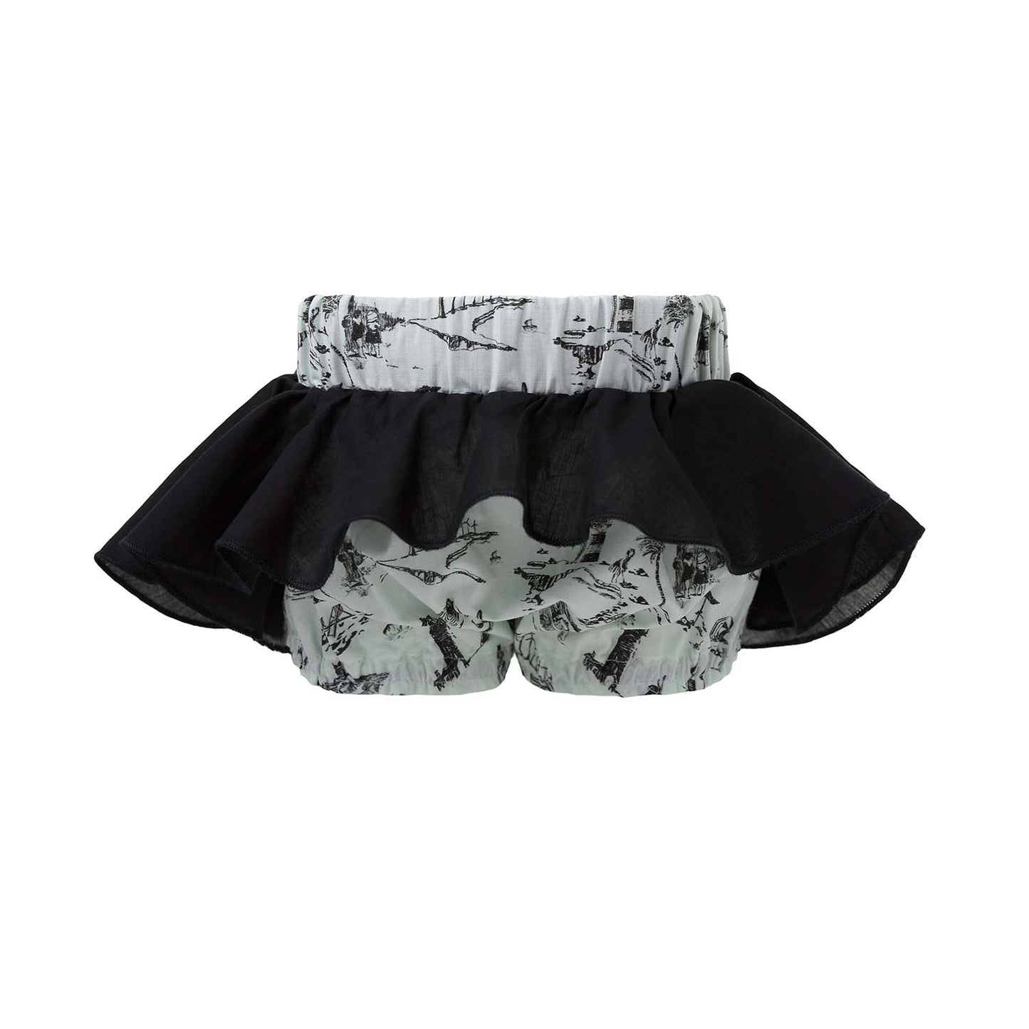 Baby Girl Bloomers with Vintage Print