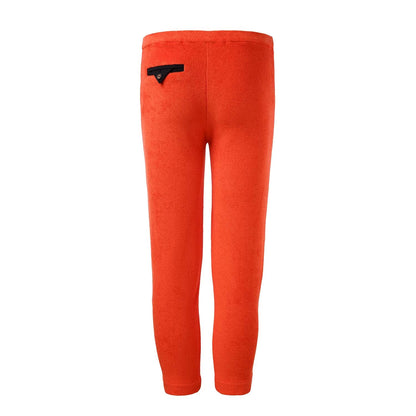Orange Terry Loungepants for Kids