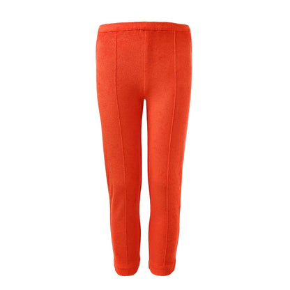 Orange Terry Loungepants for Kids