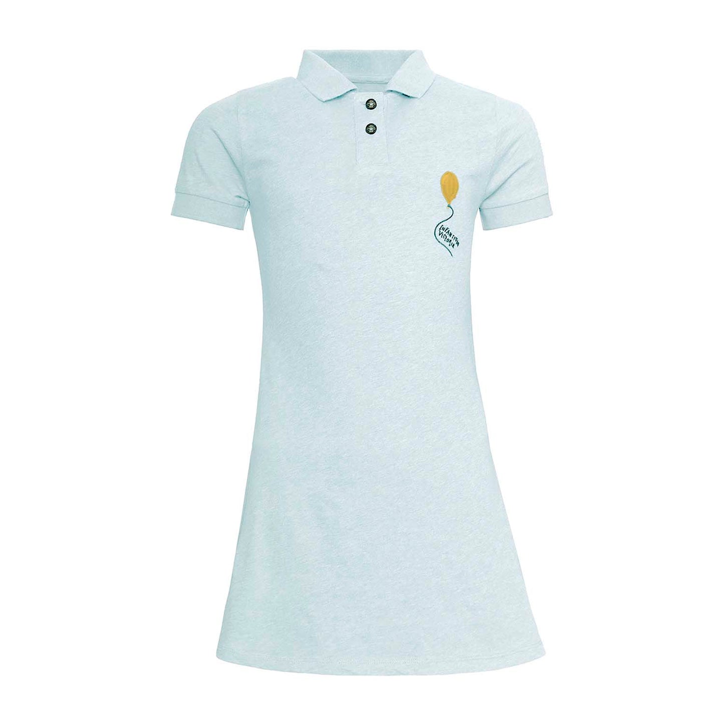 Mint Green Girls Polo Dress