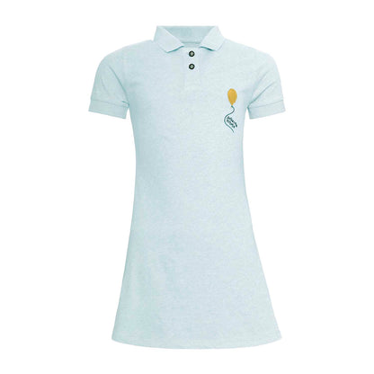 Mint Green Girls Polo Dress