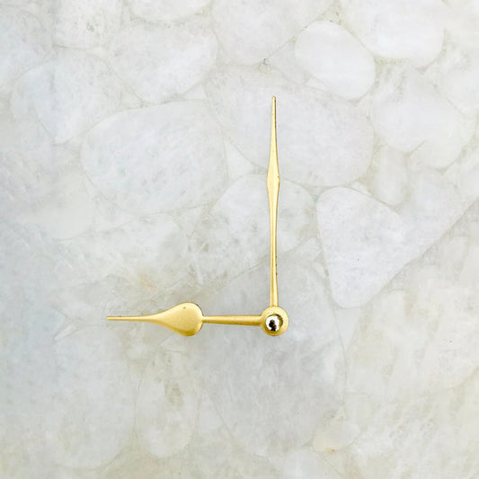 White Crystal Agate Large Wall Clock/Personalised Momento-1