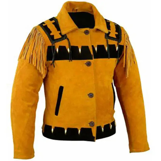 Men’s Authentic Western Leather Carnival Jacket