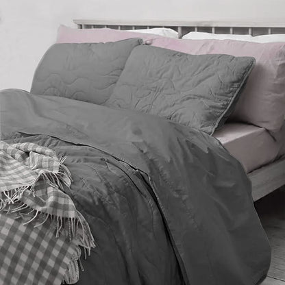 Piglet stitch - Pure Linen Quilt Sets-0