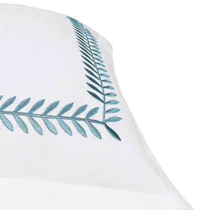 Ash Tree - Cotton Sateen Embroidered Edge Duvet Cover Sets-2