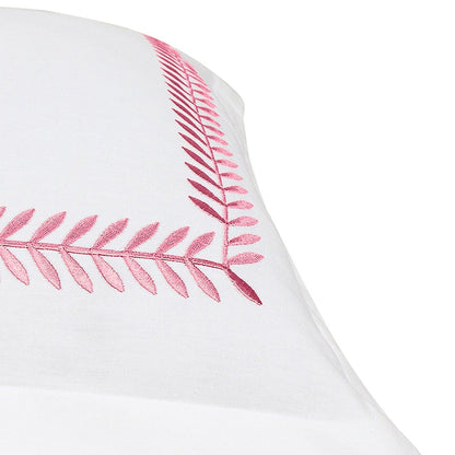 Ash Tree - Linen Cotton Embroidered Edge Duvet Cover Sets-1