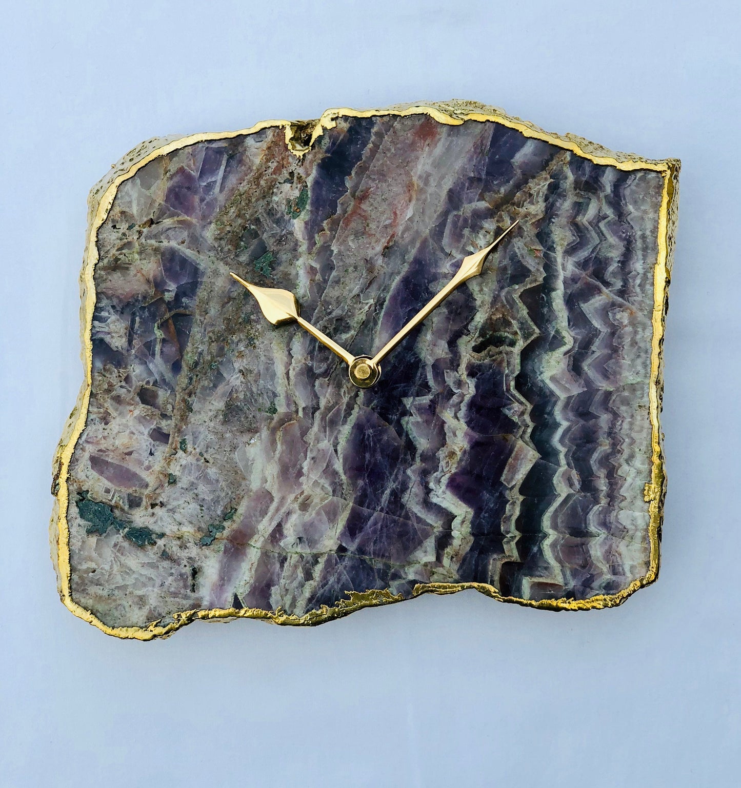 Amethyst Large Wall/Desk Clock/Personalised Momento-1