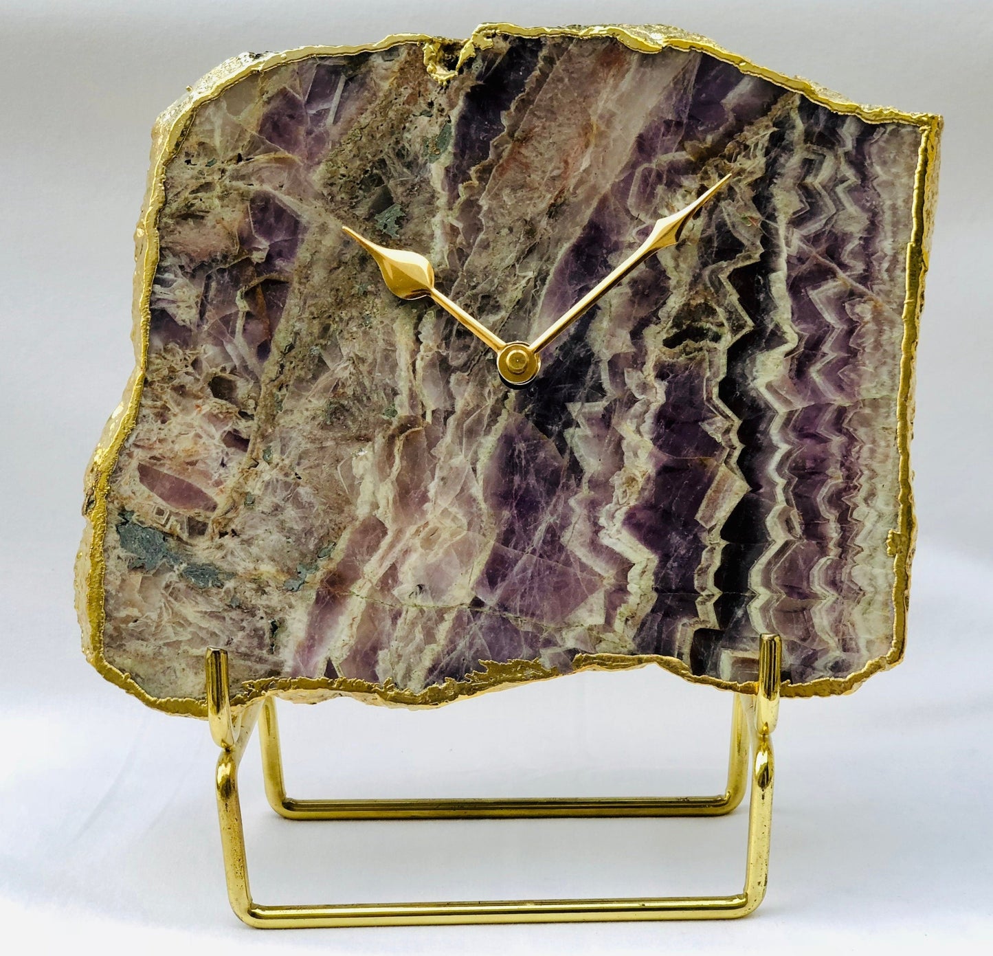 Amethyst Large Wall/Desk Clock/Personalised Momento-0