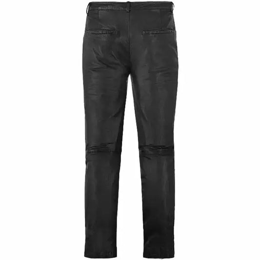 Men’s Black Sheepskin Leather Pants