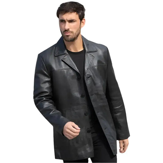 Mens Lambskin Jacket Blazer