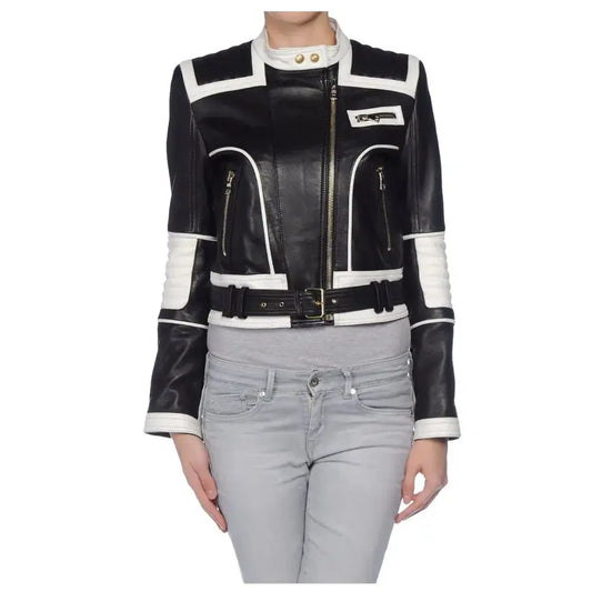 Women’s Winter Biker Leather Jacket